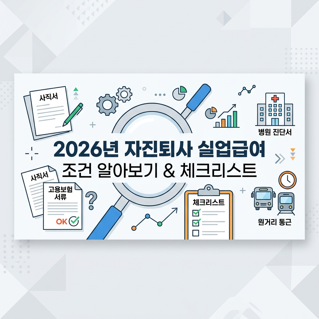 자진퇴사 실업급여 조건 2026 질병 육아 통근 3시간 임금체불