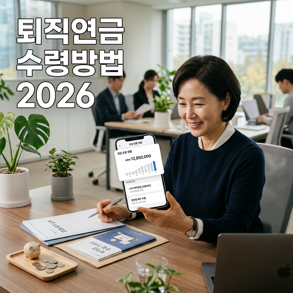 퇴직연금 수령방법 2026 IRP 이전 일시금 연금 수령 차이 안내